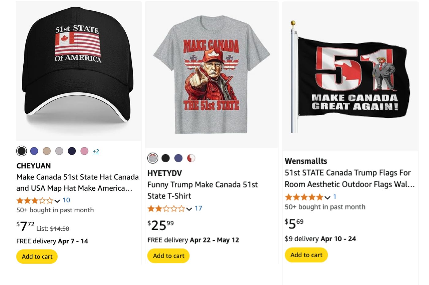 amazon canada petition 51st state